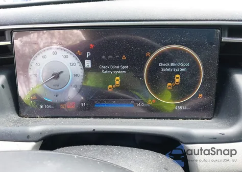 2022 Hyundai Tucson Limited z USA, uszkodzony, nr VIN 5NMJE3AE1NH133973